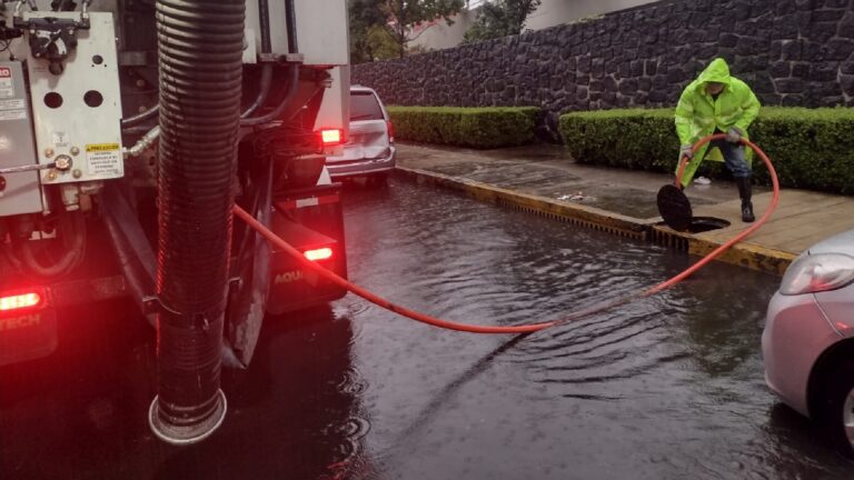 Lluvias dejan más de 15 millones de m³ de agua en la CDMX