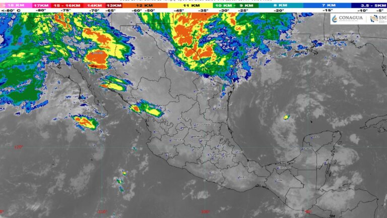 Clima al 30 de octubre: lluvias de fuertes a muy fuertes en el noroeste y norte